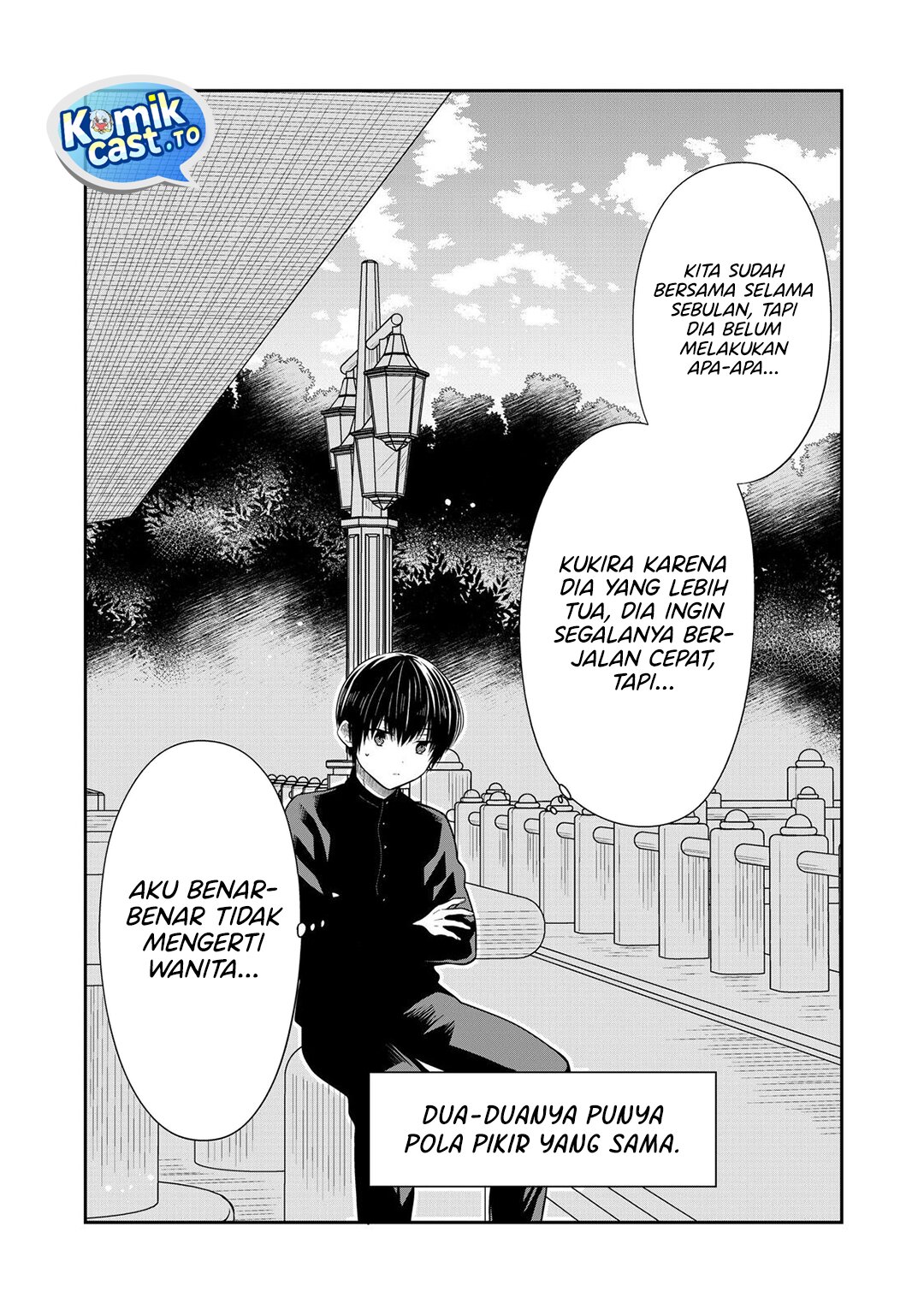 Danshi Koukousei wo Yashinaitai Onee-san no Hanashi Chapter 362.5 END Gambar 4